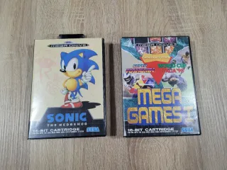 SEGA Mega Drive II completa. Juegos y TV