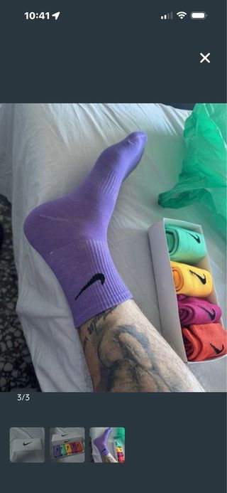 Calcetines Nike Talla Única Pack 5