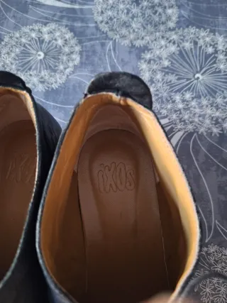 Scarpe donna vera pelle nere 40