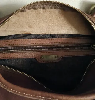 Bolso vintage Acosta marrón