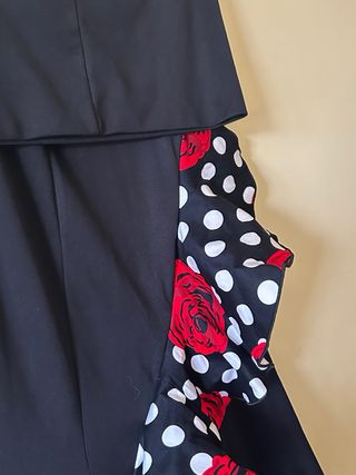 Falda Flamenco Sevillanas Volantes Flores