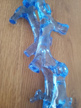 Set ensalada plástico coral azul