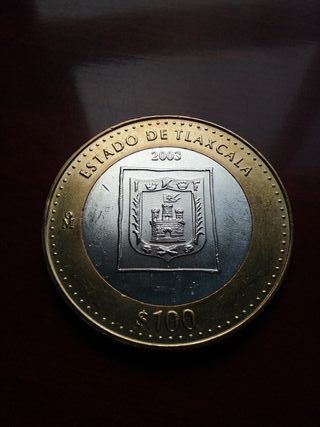 MONEDAS CONMEMORATIVAS MÉXICO, 100 Pesos.