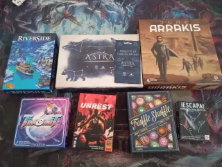 Lote 7 juegos de mesa