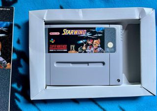 Starwing Super Nintendo SNES Completo PAL