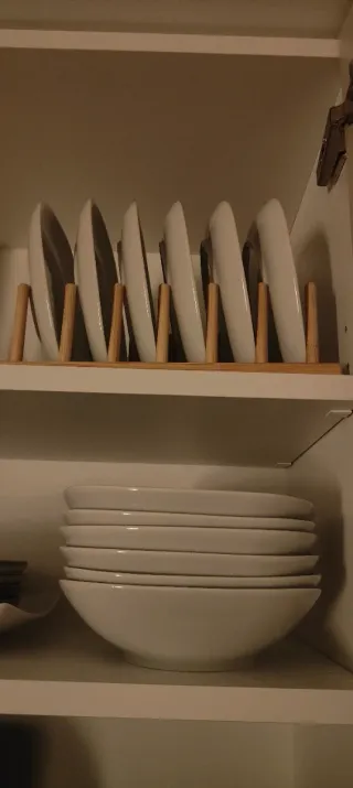 Vajilla Ikea Vardera Blanca cuadrada