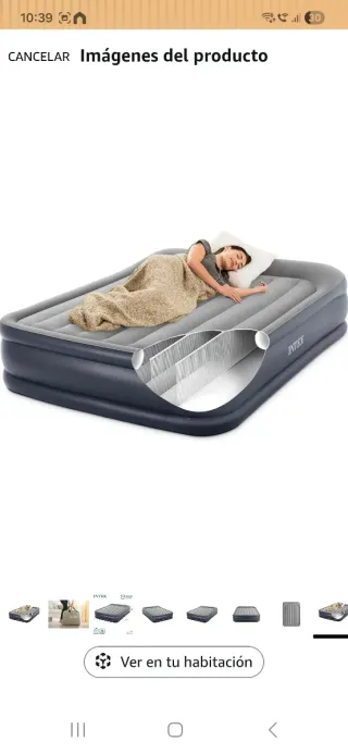 Colchon hinchable doble King size  Como nuevo