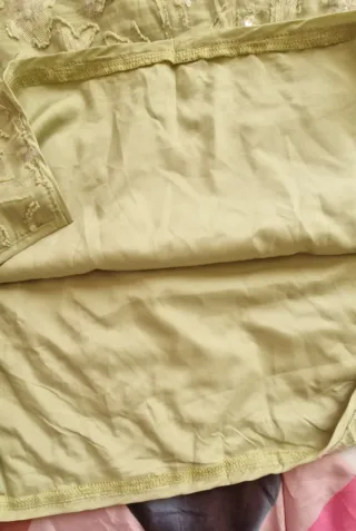 Abito donna verde paillettes