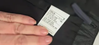 Gonna portafoglio Sisley nera in pelle