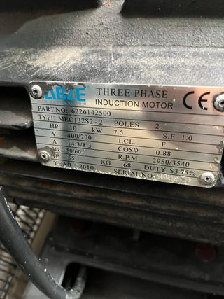 Compresor de aire 500L HP 10