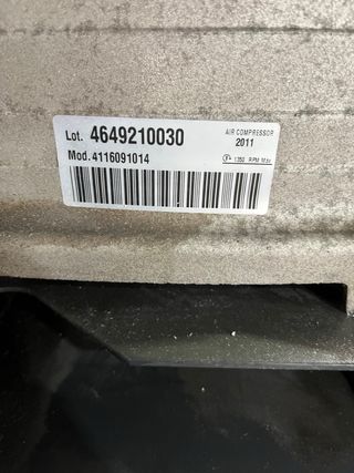 Compresor de aire 500L HP 10