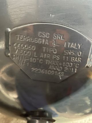 Compresor de aire 500L HP 10