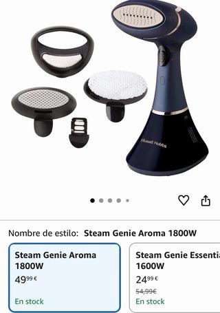 Plancha vertical Russell Hobbs Steam Genie Aroma