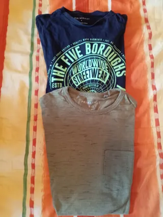 Pack 2 Camisetas Primark Talla S
