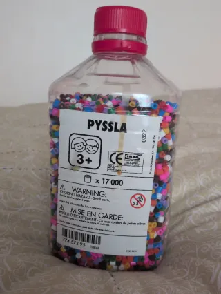 Ikea Pyssla cuentas para manualidades