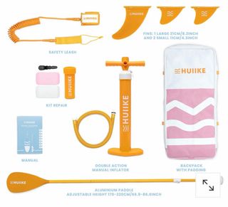 Tabla de paddle surf hinchable rosa