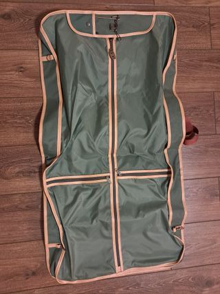 Portatrajes Rodelle verde y marrón