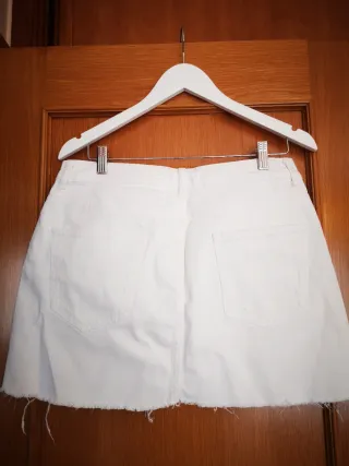 Minifalda vaquera Zara Talla L