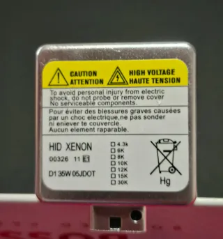 2 Bombillas Xenon D1S Super Vision.Bmw,Audi ,Wv