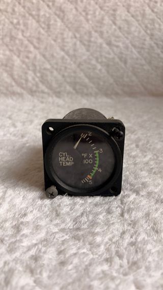 Indicador CHT Avión Cessna Original - Vintage 1973