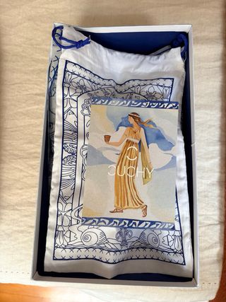 Bailarinas Cuchy Abril Negro y Dorado