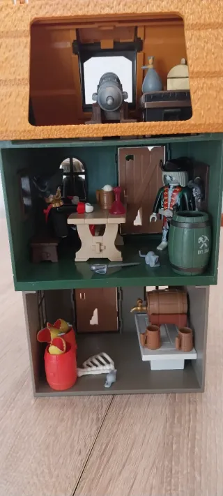 Playmobil,casa pirata,lote,barco,piratas,fantasmas