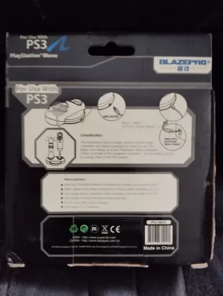 Cargador PS3 Blazepro Move Motion Controllers