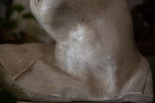 Busto clásico escayola vintage 36cm