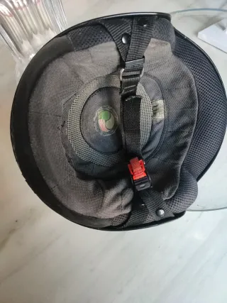 Casco moto nero