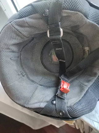 Casco moto nero