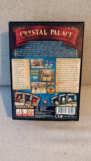 Crystal Palace, juego de mesa