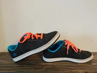 Zapatillas Oxelo Skate Negro/Naranja