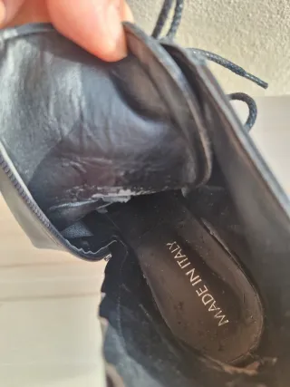 Stivaletti neri con lacci