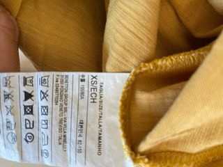 Camiseta Benetton Amarilla Talla M