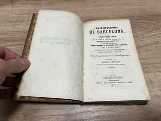 Guia cicerone de Barcelona (1847)