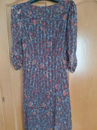 Vestido Vila boho estampado floral talla S