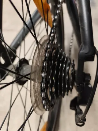 Bicicleta Plegable Negra