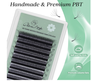 Glamlash 8D Ciglia Premade Volume Russo