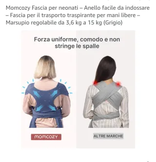 Fascia Neonato Grigia