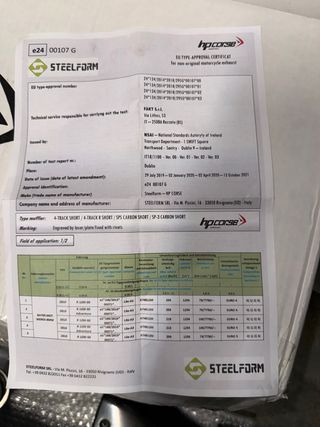 Escape HP Corse Titanium BMW R1250GS