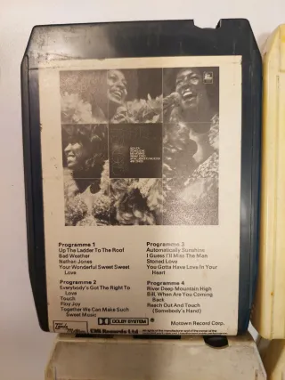 Lote 6 Cartuchos Música Años 70