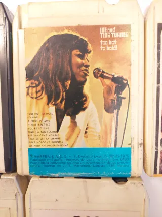 Lote 6 Cartuchos Música Años 70