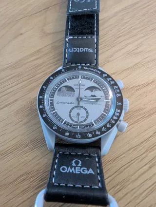 Reloj unisex negro y gris speedmaster