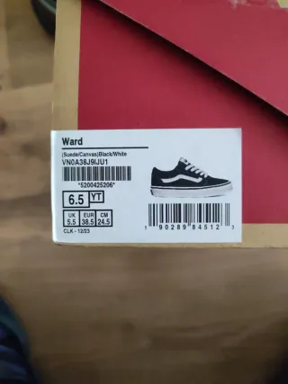 Zapatillas Vans Ward (Old Skool) Negras