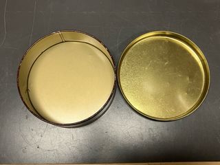 Scatola di latta Desideri Montecatini Terme