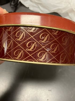 Scatola di latta Desideri Montecatini Terme