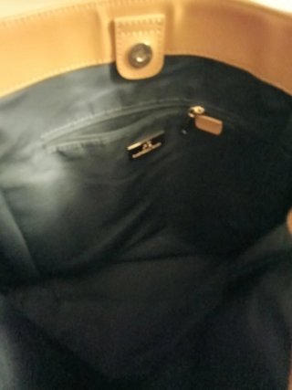 Bolso Purificación García Marrón con Cremalleras A