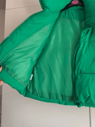 Chaleco acolchado verde