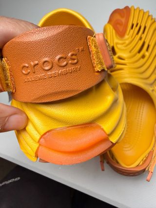 Crocs Sandálias Laranja/Amarelo