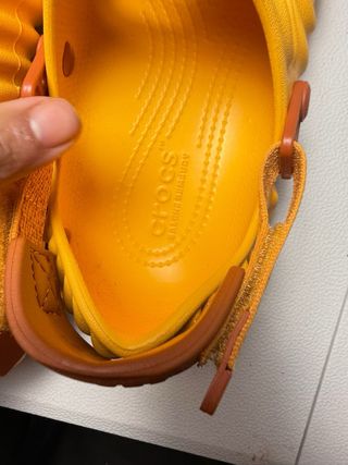 Crocs Sandálias Laranja/Amarelo